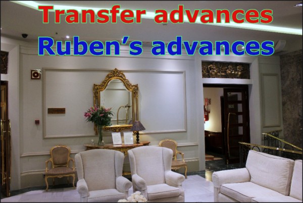 Transfer advances (Ruben’s advances)